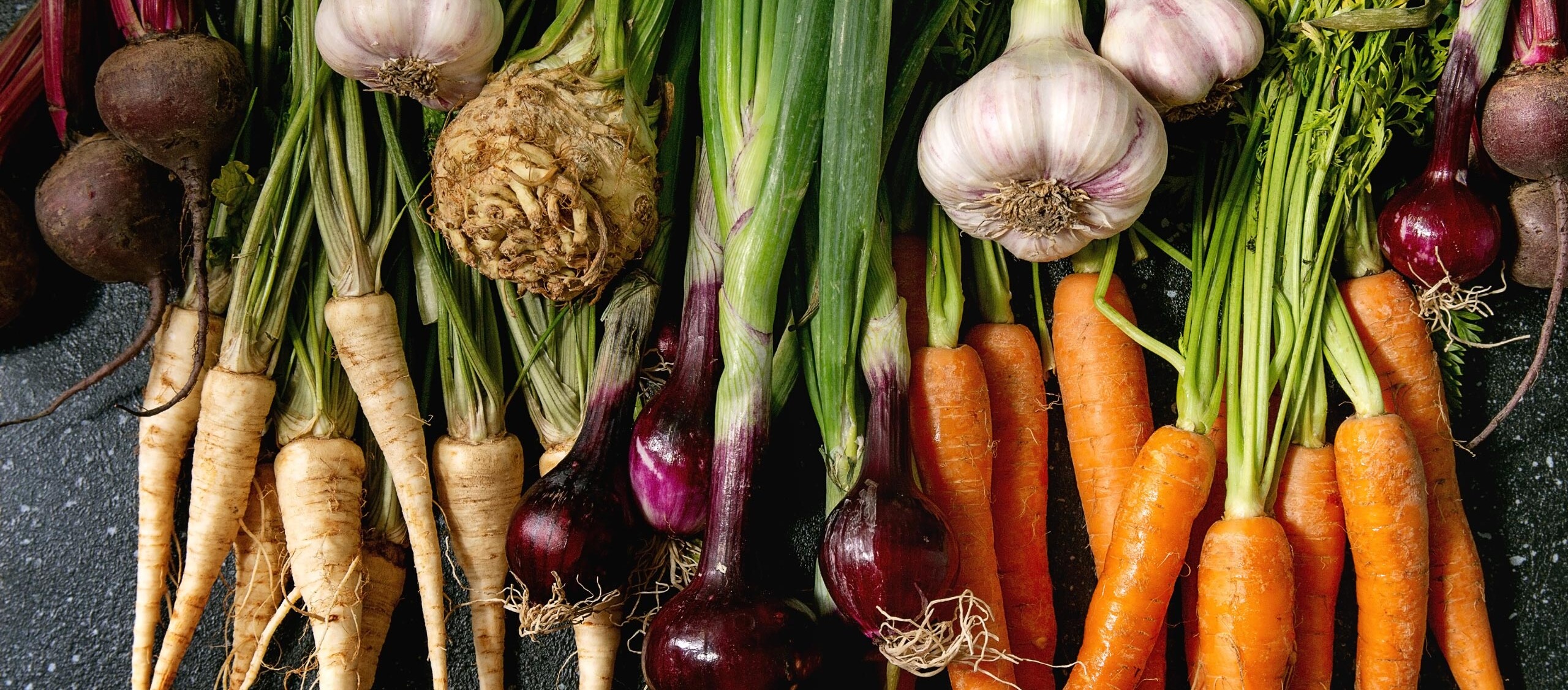 Im November hat Wurzelgemüse Saison